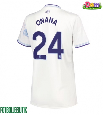 Aston Villa Amadou Onana #24 Tredje Tröja Kvinnor 2025-26 Kortärmad